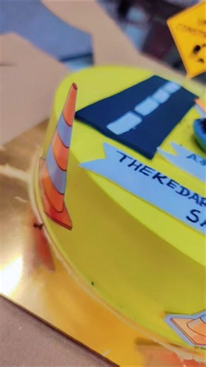 bulldozer cake