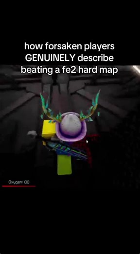 I've seen so many people complaining about beating a single easy map for A SKIN #floodescape2 #fe2 #forsaken #triaos #roblox