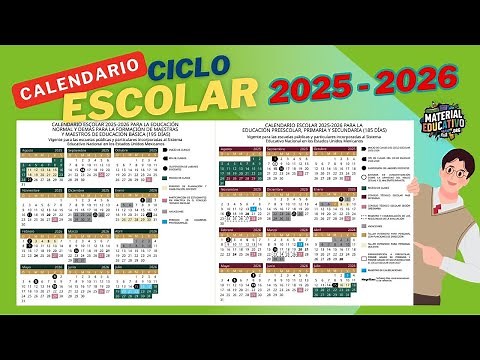 School Year Calendar 2025 - 2026