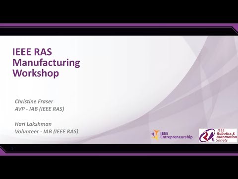 IEEE RAS Manufacturing Workshop