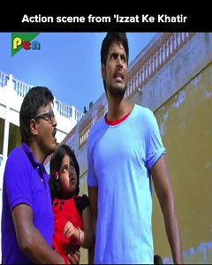 Action scene from 'Izzat Ke Khatir' | Pen Movies