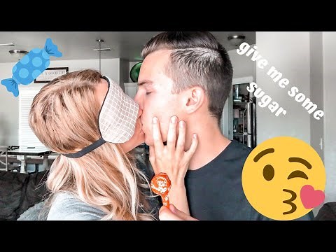 CANDY KISSING CHALLENGE *CRINGY
