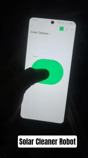 Solar Cleaner Robot Easy to Operate Manual Plus App Control