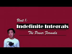 Indefinite Integrals: Power Formula