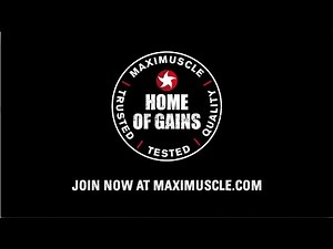 Introducing Maximuscle's 'Home of Gains'