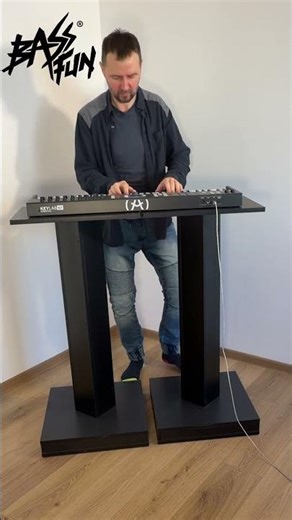 Melodic Techno Live Bassline Performed by Bass Fun #electronicmusic