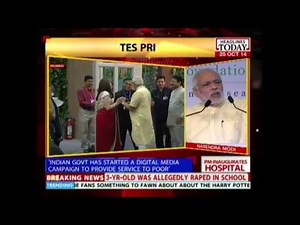 Modi inaugurates hospital built by Reliance Group in South Mumbai