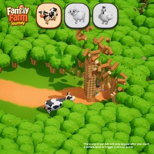 184K views · 53 reactions | New Level Happy Farming game閭 Mini-games will be unlocked at lvl15, try now | Family Farm Journey | Facebook