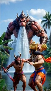 🚩🌺 बजरंग बली और राक्षस का महायुद्ध 🌳🚩#hanuman