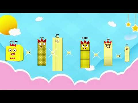Numberblocks Big To Small Number Subtraction | @learningcity786 | Math For kids