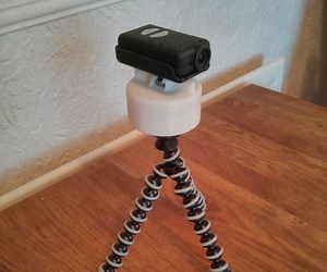 3D Printed Panning Time-lapse Mount (from an Egg Timer!)