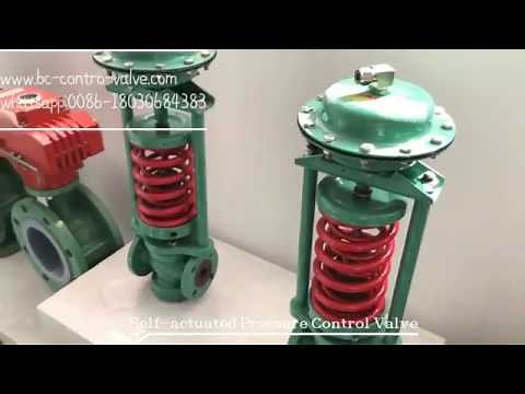 Self Actuated Pressure Control Valve Regulator