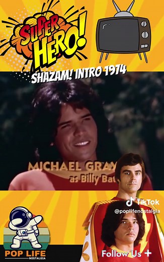 Shazam! Intro 1974 #foryou #foryoupage #fyp #duet #tiktok #viral #didyouknow #trending #comedy #funnv #imtroyhill #popculture #entertainment #movies #tvshows #memes #trending #nostalgia #cultclassics #popculturejunkie #trivia