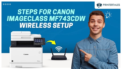 Canon Color imageCLASS MF743cdw Wireless Setup | Printer Tales https://youtu.be/L4en09XIukQ #canon #printer #canonprinter #wireless #setup #printertales #printercanon #canonprinters #printers #canonpixma #wirelessprinter #wifi | Printer Tales
