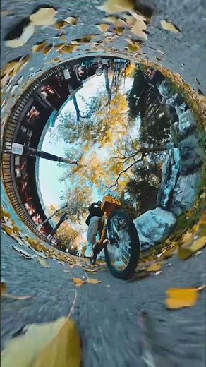 Riding through PKU's Autumn in 360°