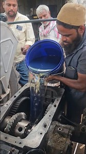 New Genuine gearbox Oil change tutorial progress ||🛠||#TRENDING #VIRALVIDEO @jbmechanics......