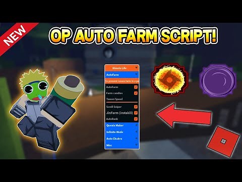 New Auto Farm Script For Shinobi Life 2 (OP Gui) ROBLOX