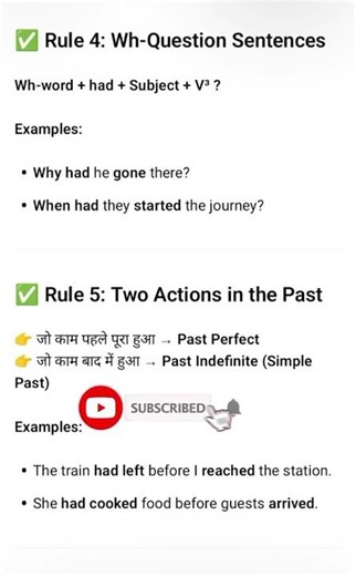 English Grammar Rules #english #transformation #tranlation #past perfect tense