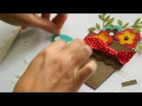 Flower Pot Pocket Card