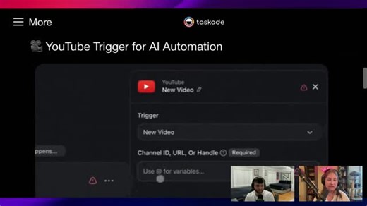Taskade Texting App on Instagram: "https://www.taskade.com 🔴 In This Live Stream: Discover Taskade's Latest AI Features and Enhancements! 1. AI Teams Roundtable — Collaborate with multiple AI agents to break down objectives and delegate tasks. 7:10 2. Automate with Custom Fields — Integrate tools like Calendly to auto-populate custom fields in Taskade. 15:10 3. YouTube Automation — Track videos from your favorite channels and create summaries, blog posts, or transcriptions. 19:40 4. RSS Feeds A