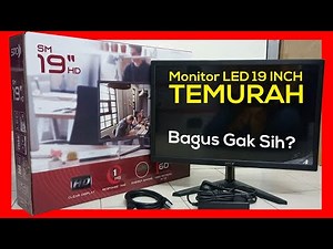 review singkat Monitor LED LCD SPC SM19HD