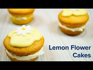 Easter - Lemon Flower Cakes