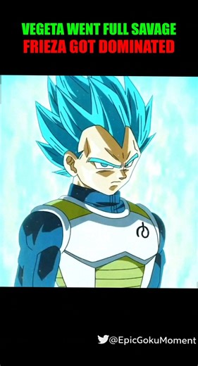 VEGETA WENT FULL SAVAGE 🔥 | FRIEZA GOT DOMINATED 😳 #shorts