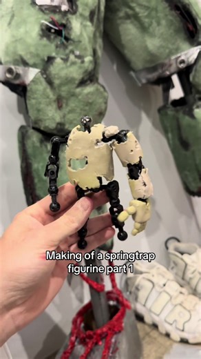 Creating a Springtrap Figurine: Part 1