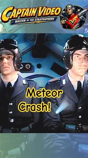 A Space Disaster Threatens Captain Video! 😱🚀💥 #captainvideo #classicscifi