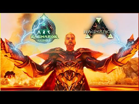ARK ASA Ragnarok Map Comparison Volcano & Key Locations First Look