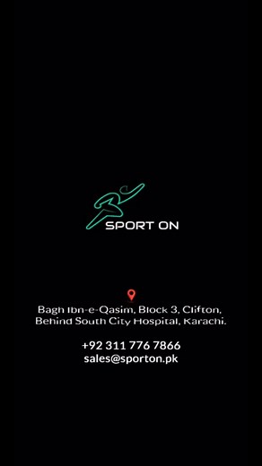 98K views · 5.7K reactions | Level up your game at Sport On, located at Bagh Ibn-e-Qasim Park, Clifton Block 3 near South City Hospital. World-class courts. Quality training. Full-range sports facilities.  +92 311 7767866 | Sport On | Facebook