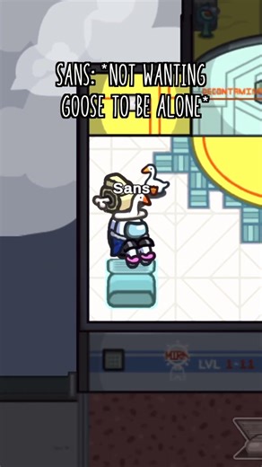 If you could adopt pets in Among Us! ❤️🪿 #8 #shorts