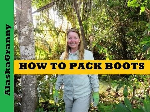 How To Pack Boots For Travel