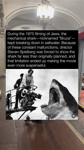 The Shark That Kept Breaking… Made Jaws Better 😳 #shorts