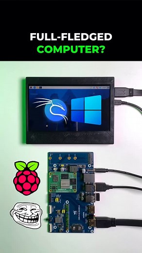 Stupid Techy | Computer using Raspberry Pi Compute Module 5 #reels #shorts #gadgets #tech | Instagram