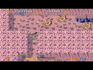 1987 Alien Syndrome Arcade Old School Game Playthrough Retro game