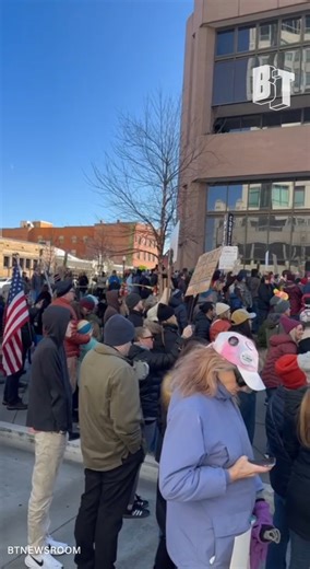 BREAKING: Around 3,000 protestors at an anti-ICE rally in Boise, ID calling for another general strike in response to the killing of Alex Pretti. The protestors chant, "It is our power, it is our right! Strike, strike, strike!" | BreakThrough News
