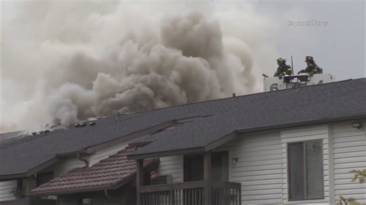 Dozens displaced after fire damages Glendale Heights apartment building, no injuries reported