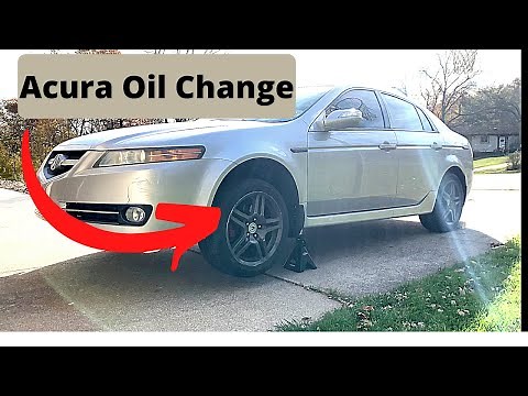 How To Change The Engine Oil & Filter | 2004-2008 Acura TL