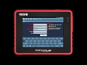 Maximus Diagnostic Tablet Quick Start Guide (Matco Tools Item MDMAX)