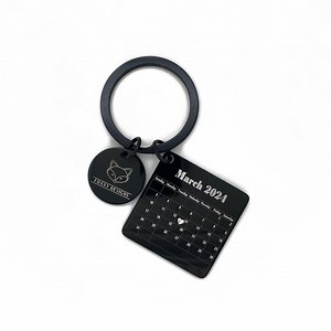 Personalized Engraved Stainless Steel Keychain, Custom Gift. - Etsy