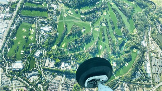 Augusta National from high above: What it's like watching the Masters from the air