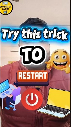 😲🤯 The Secret Trick for INSTANT PC 🖥️ Restart & Shutdown 😲ll #techtips #computer #trendingshorts