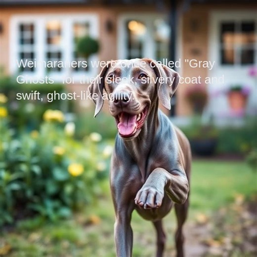 Tails And Tales on Instagram: "Weimaraners were once called "Gray Ghosts" for their sleek, silvery coat and swift, ghost-like agility. #petquotes #petlovers #cutepets #petsarefamily #petlove #dogquotes #catquotes #furryfriends #petsofinstagram #inspirationalquotes #quoteoftheday #feelgoodvibes #positivity #animalwisdom #kindnessquotes #dailyquotes #petinspiration #reelsinstagram #viralreels #reelitfeelit #shortsvideo #explorepage #petreels #animalreels #viralpet #dogquote #ai"