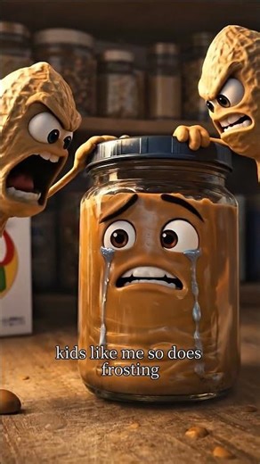 When Peanuts Meet Peanut Butter 💀#Shorts #PeanutButter