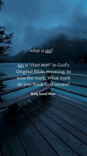 What is #sin ? | Original Bible Foundation & code2GOD