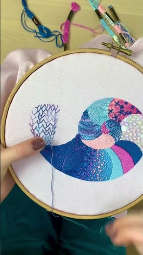 Just 3 of the skills we teach in our intro to embroidery classes #embroidery