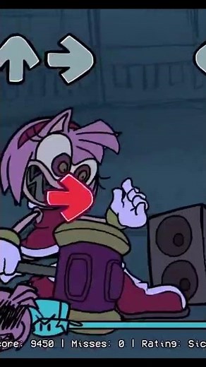 AMY Demonio no Friday Night Funkin | Possesed Amy #shorts