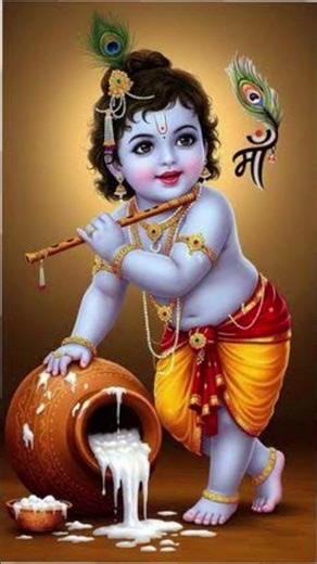 💙 “Radhe Radhe 💫 Krishna Ji Ka Pyara Darshan 🙏”