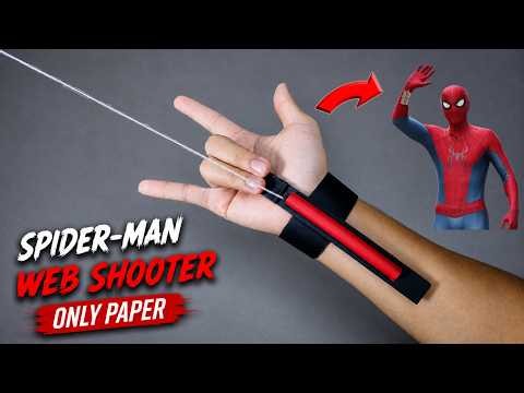 How to Make a Paper Web Shooter | Spider-Man Web Shooter | Spider-Man